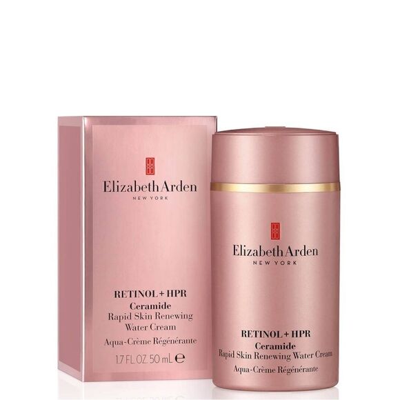 Elizabeth Arden Retinol and HPR Ceramide Rapid Skin Renewing Water Cream 50ml - Picture 1 of 6